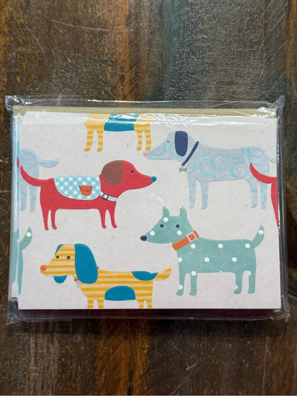Hallmark Colorful Dogs Blank Note Cards & Envelopes 10 Count New in Box